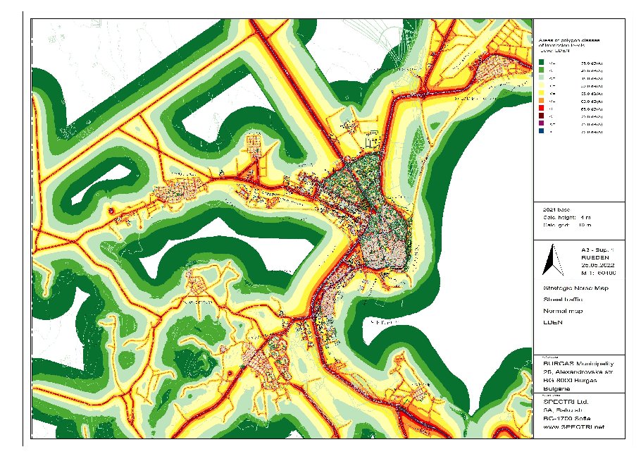 Burgas Noise Maps